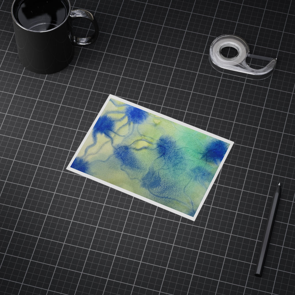 Intercellular Watercolor Print