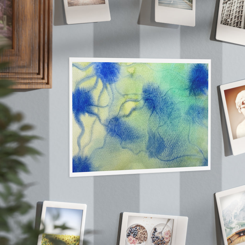 Intercellular Watercolor Print
